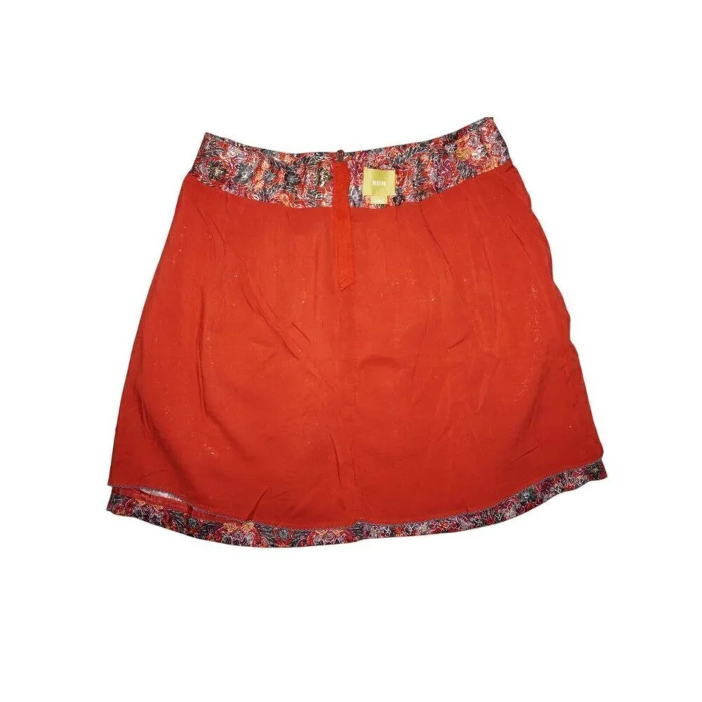 Maeve Rosia Printed Skirt – Size L